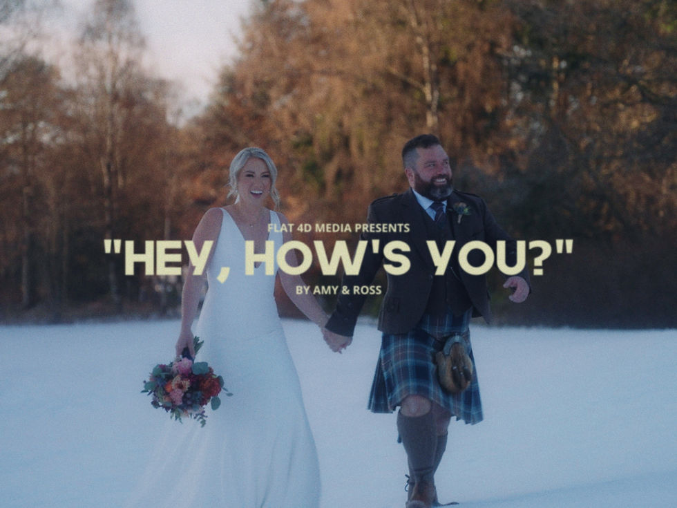 Hey, How's You? By Amy and Ross - Logie Country House Wedding