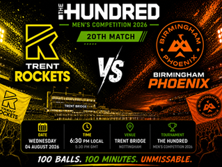 Trent Rockets v Birmingham Phoenix