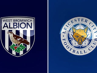 West Brom v Leicester