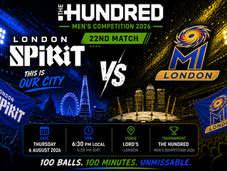 London Spirit v MI London