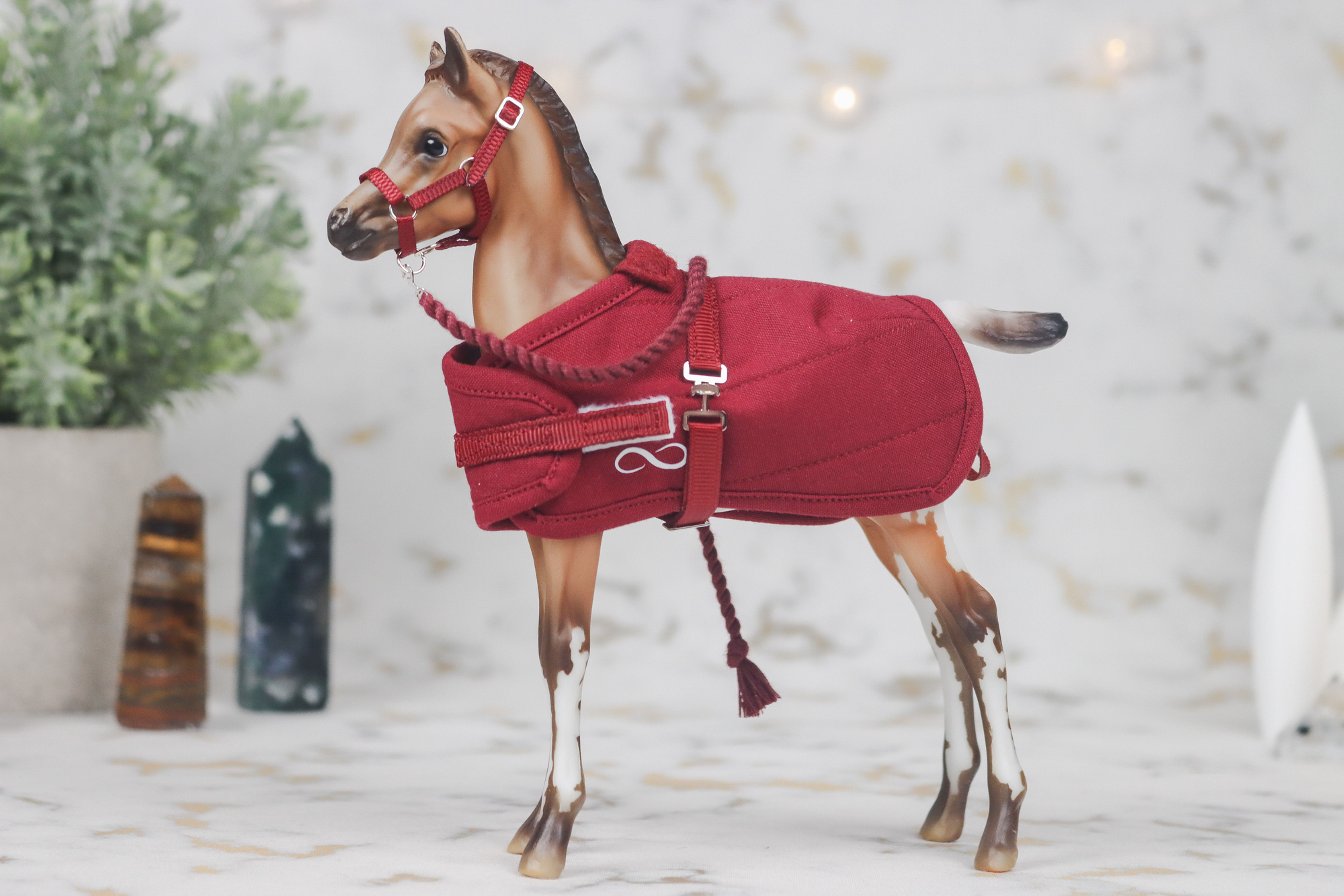 Cabernet - Traditional Scale Foal Blanket Set