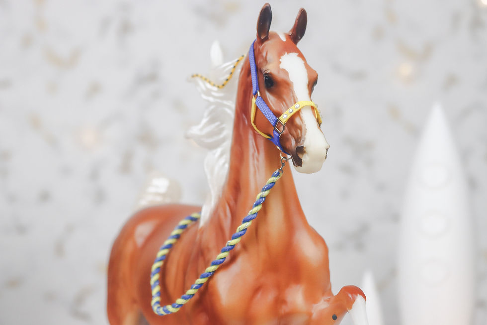 Thumbnail: Plastic Pony Party - Traditional Scale Halter Set