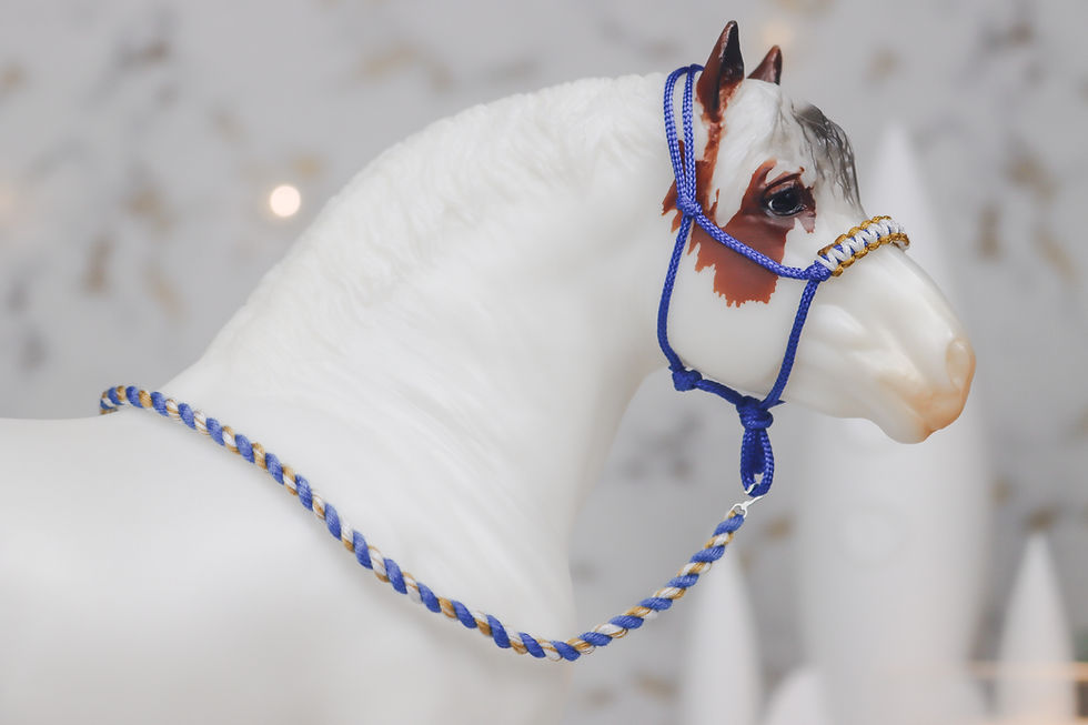 Thumbnail: Plastic Pony Club - Traditional Scale Rope Halter Set