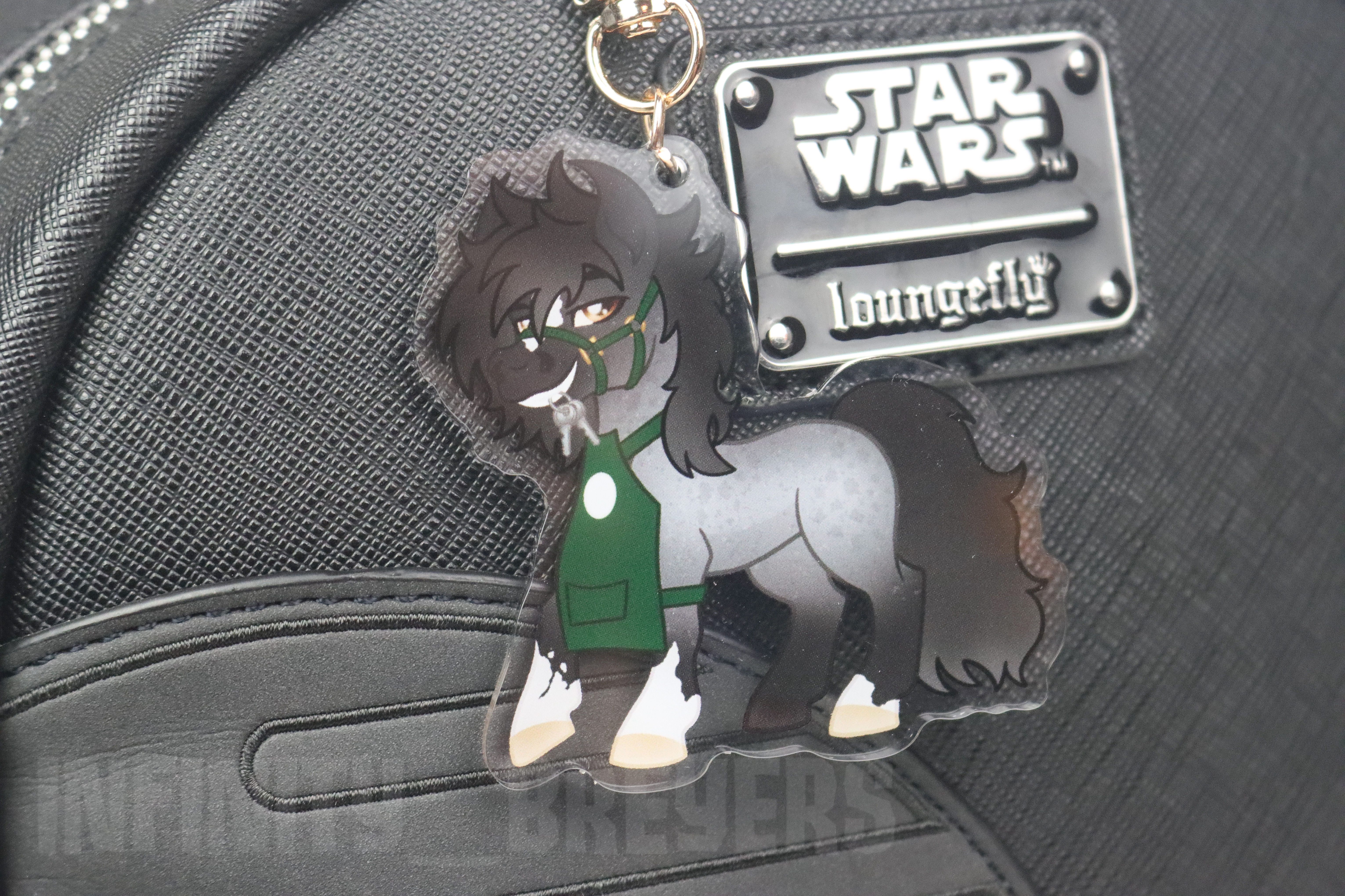 Joe with the Keys - Acrylic Keychain