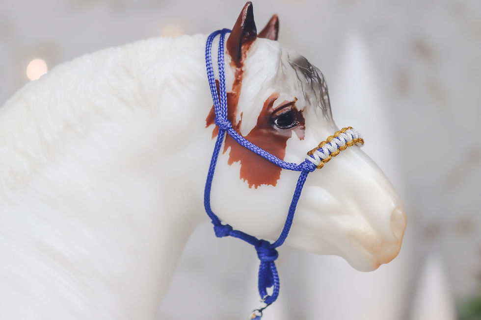Thumbnail: Plastic Pony Club - Traditional Scale Rope Halter Set