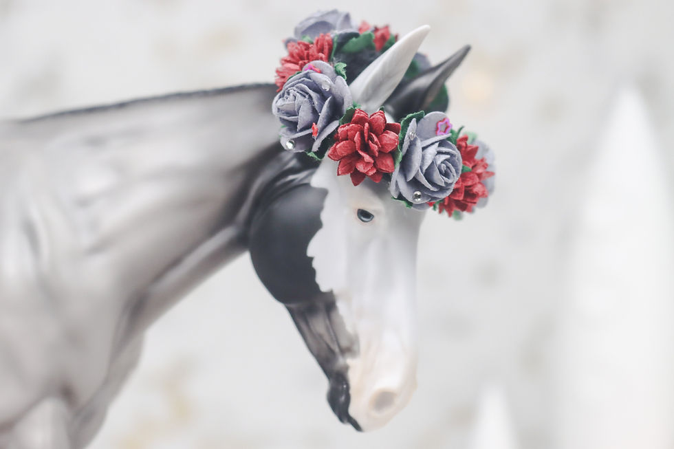 Thumbnail: Space Race - Traditional Scale Flower Crown