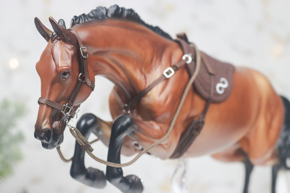 Thumbnail: Chocolate Fondue - Traditional Scale Bareback Set