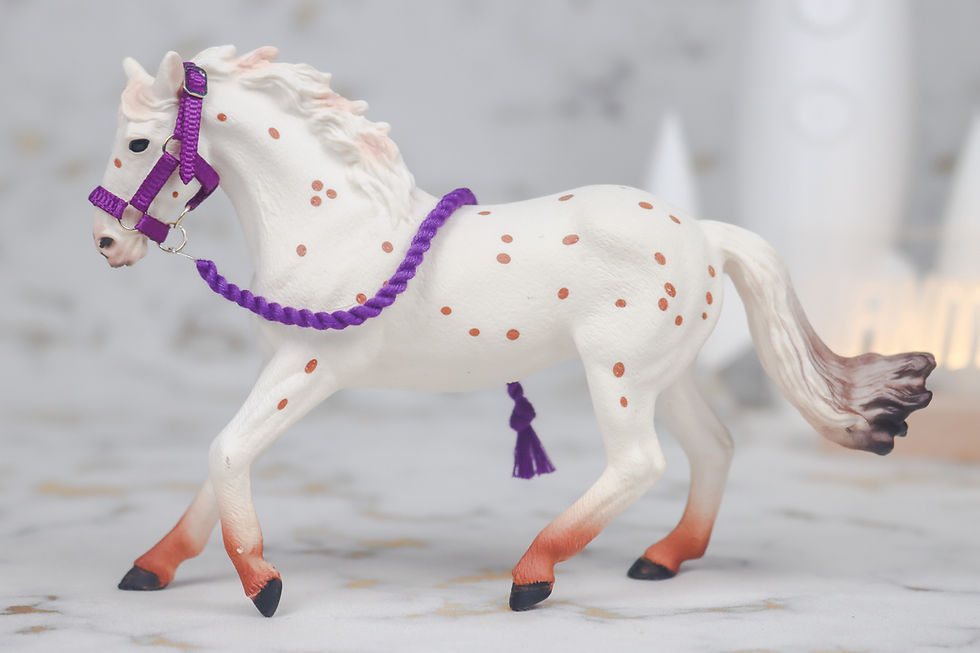 Thumbnail: Cosmic Dust - Schleich Horse Halter Set