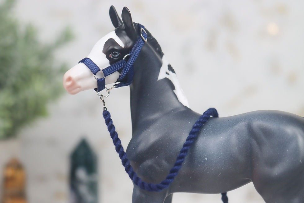 Thumbnail: The Waves - Traditional Scale Foal Halter Set