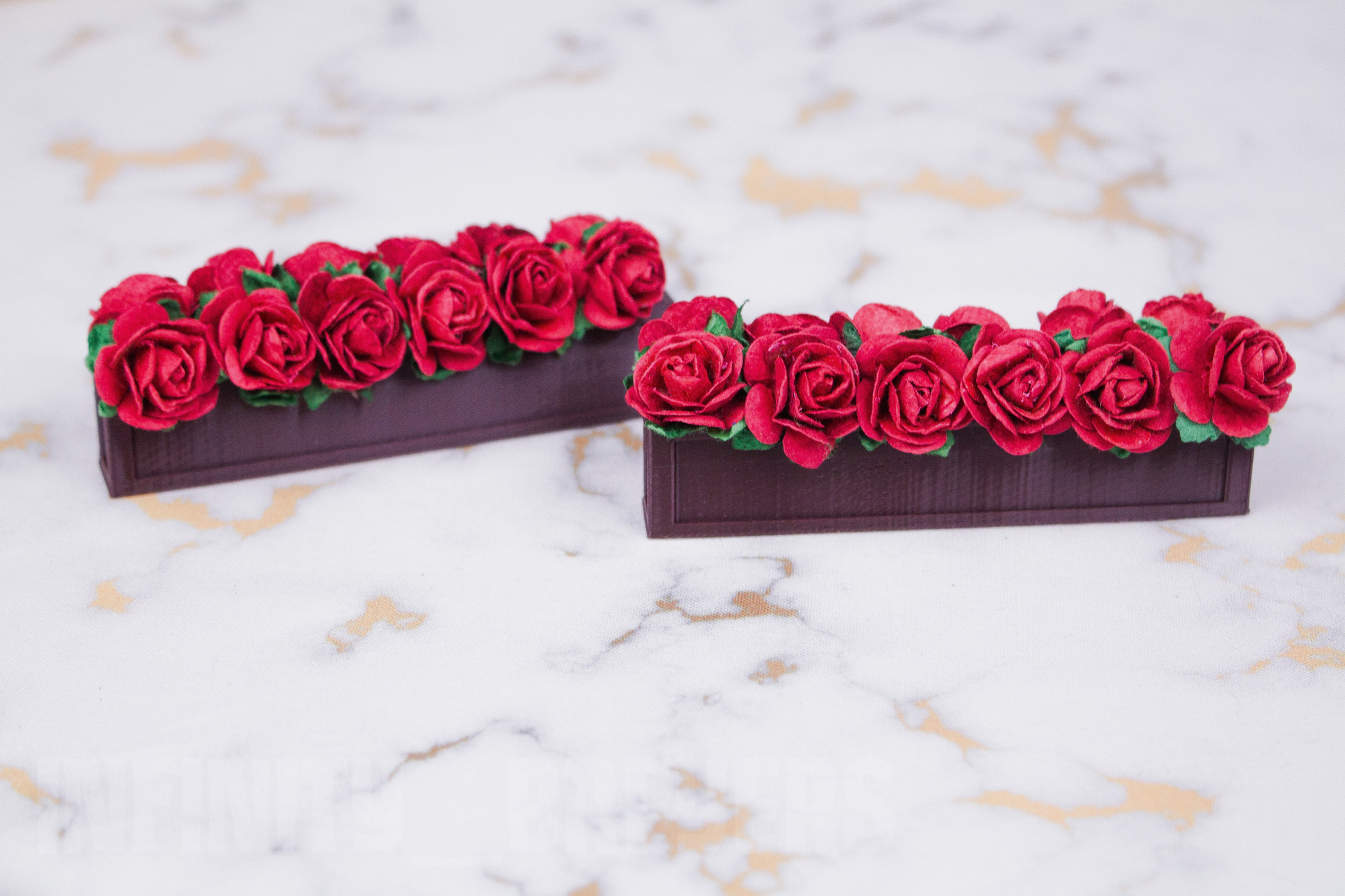 Traditional Model Horse Flower Boxes - Set of Two