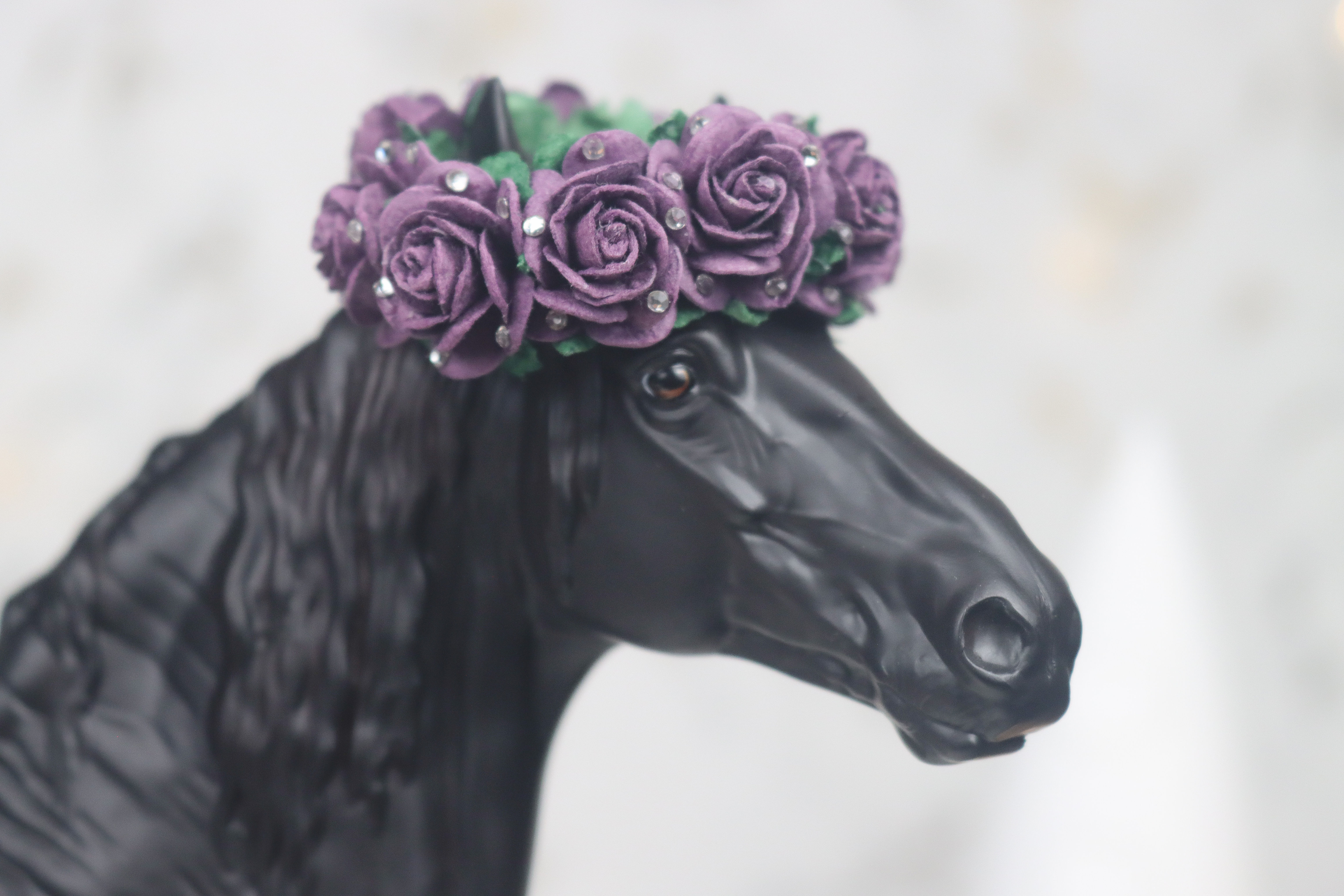 Boomerang Lilac - Traditional Scale Flower Crown