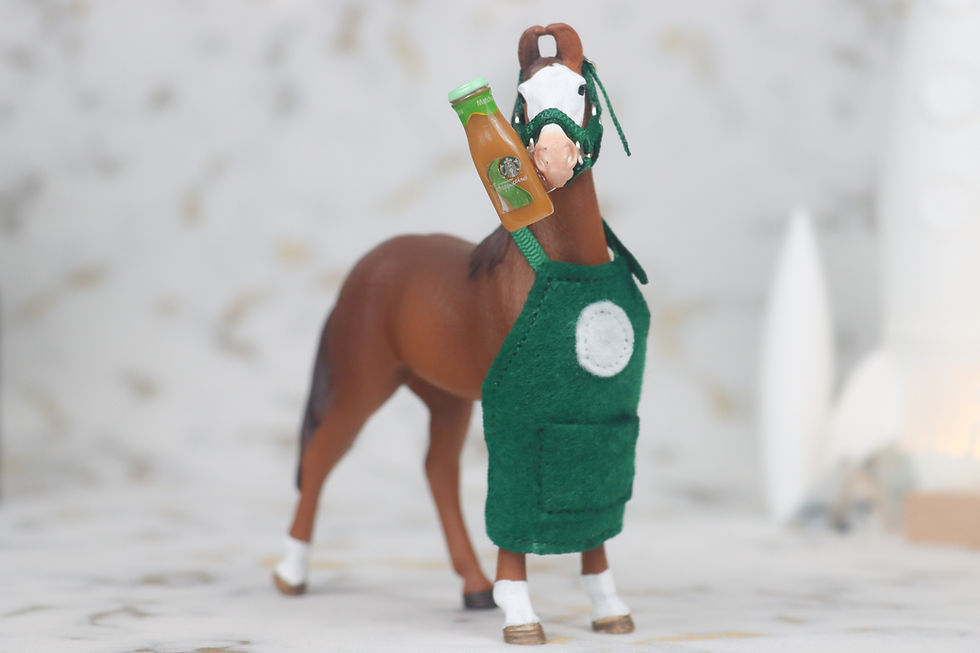 Thumbnail: Grande - Schleich Horse Barista Costume Set
