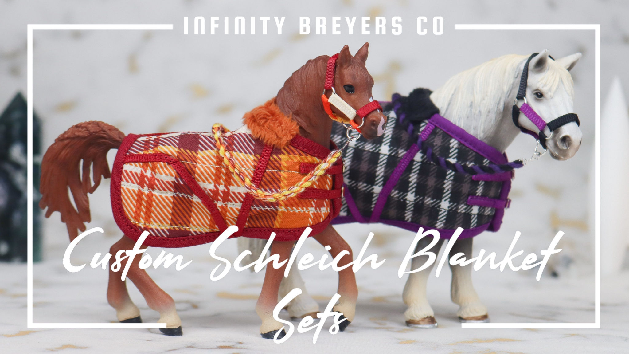 Custom Made-To-Order Schleich Scale Blanket Set