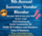 9th Annual Summer Vendor Blendor