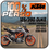 Miniature : Kit déco KTM DUKE 100% Perso 125/390cc