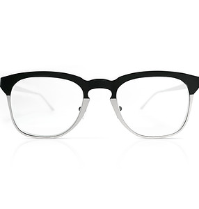Lunettes ovale encadrée
