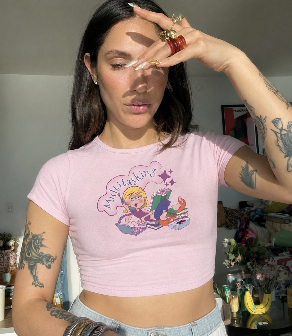 Doing Too Much Baby Tee