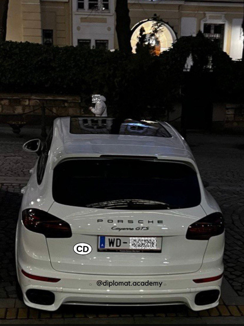 The Prestige and Privileges of Diplomatic License Plates and the CDSign