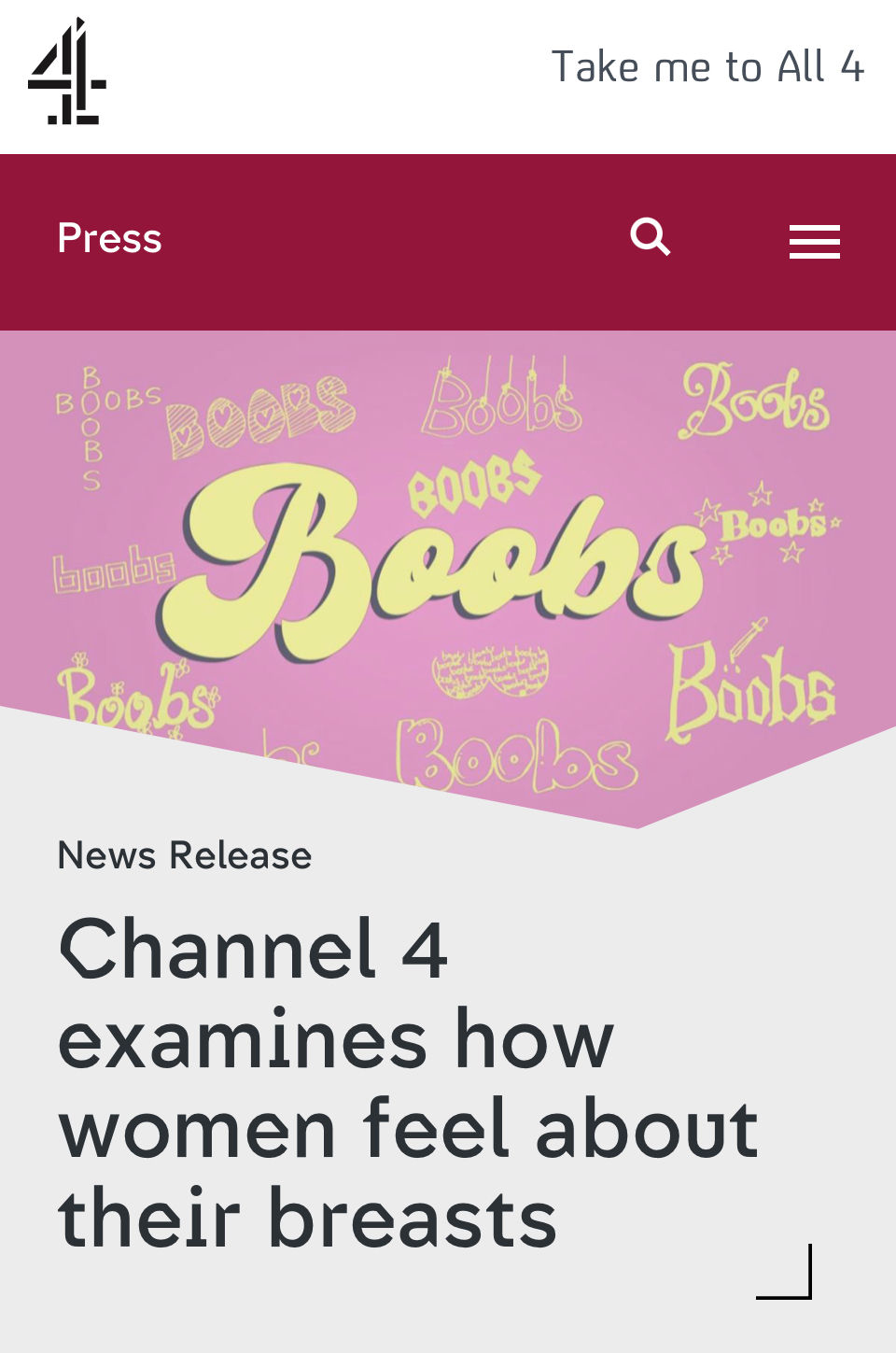 BOOBS - Sexism ✔️ Ageism?