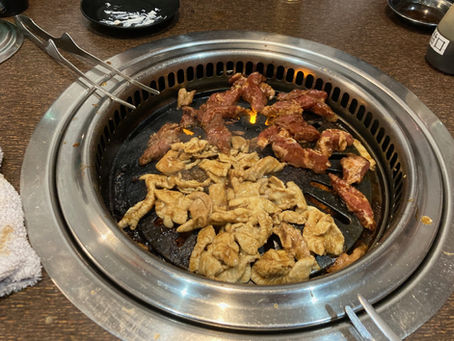 “きらく”さんで焼肉歓迎会