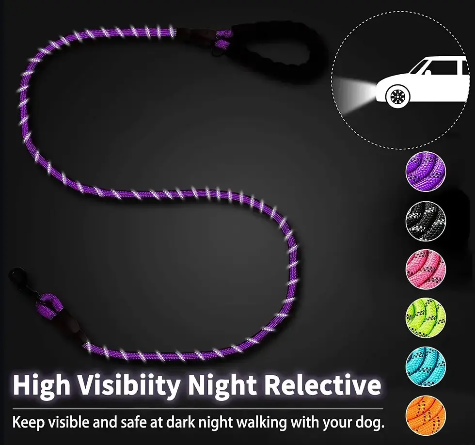 Thumbnail: Strong Dog Leash Reflective for Big Small Medium Dog