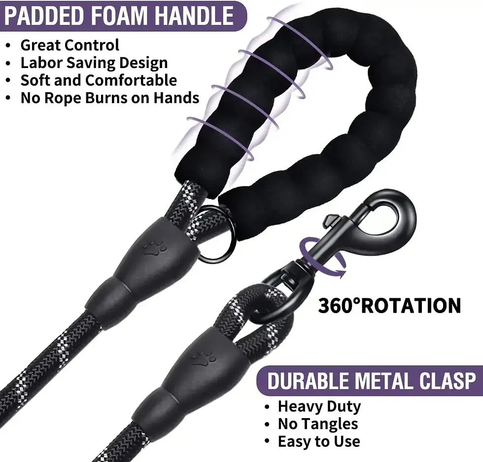 Thumbnail: Strong Dog Leash Reflective for Big Small Medium Dog