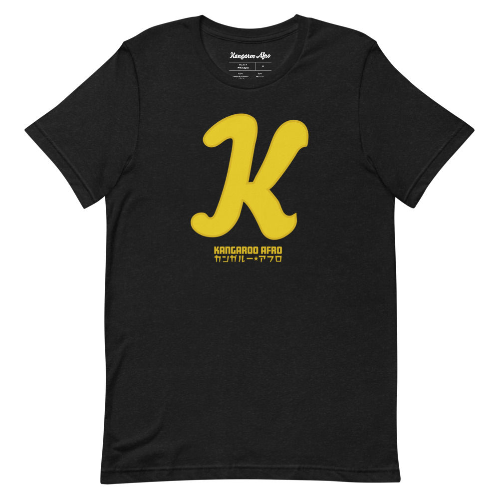 Kangaroo Afro Unisex t-shirt