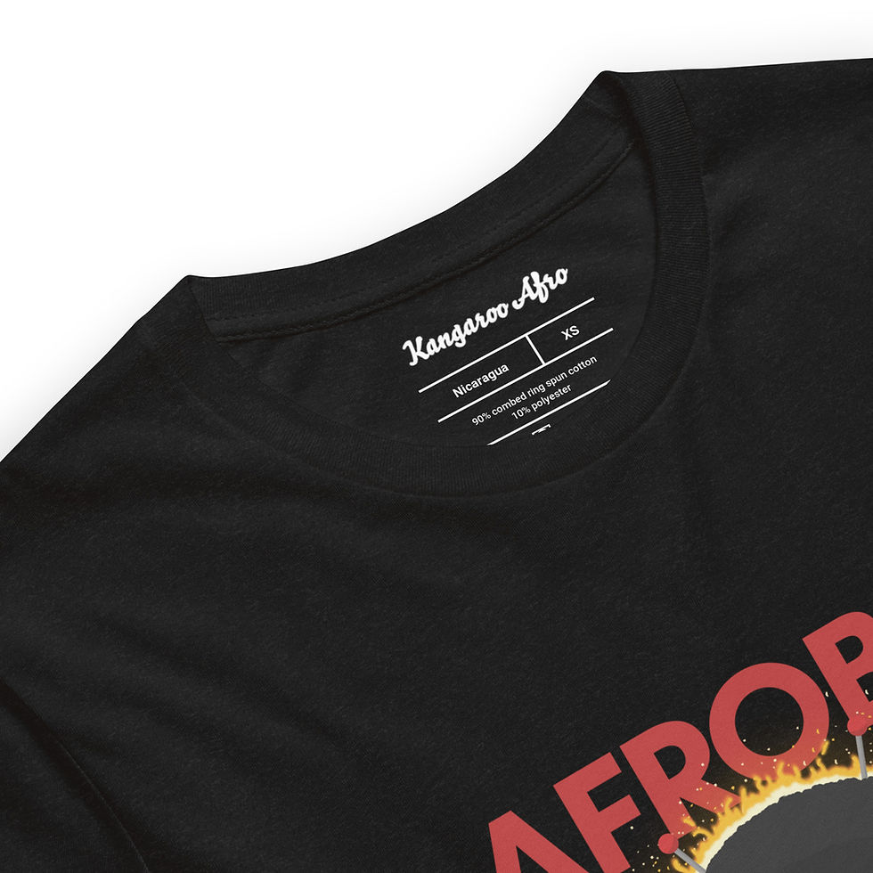 Thumbnail: Angry- AFROBO  (Unisex tee) 