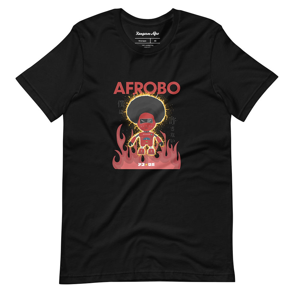 Thumbnail: Angry- AFROBO  (Unisex tee) 