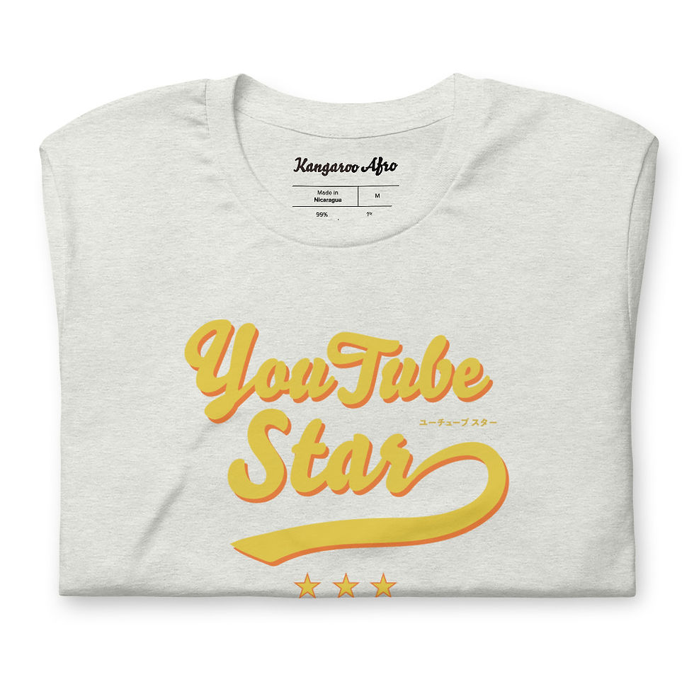 Thumbnail: YouTube Star ★★★ / Short-Sleeve Unisex T-Shirt