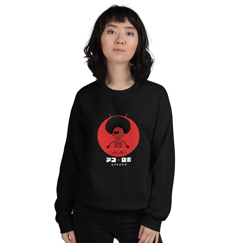 サムネイル： AFROBO Unisex Sweatshirt