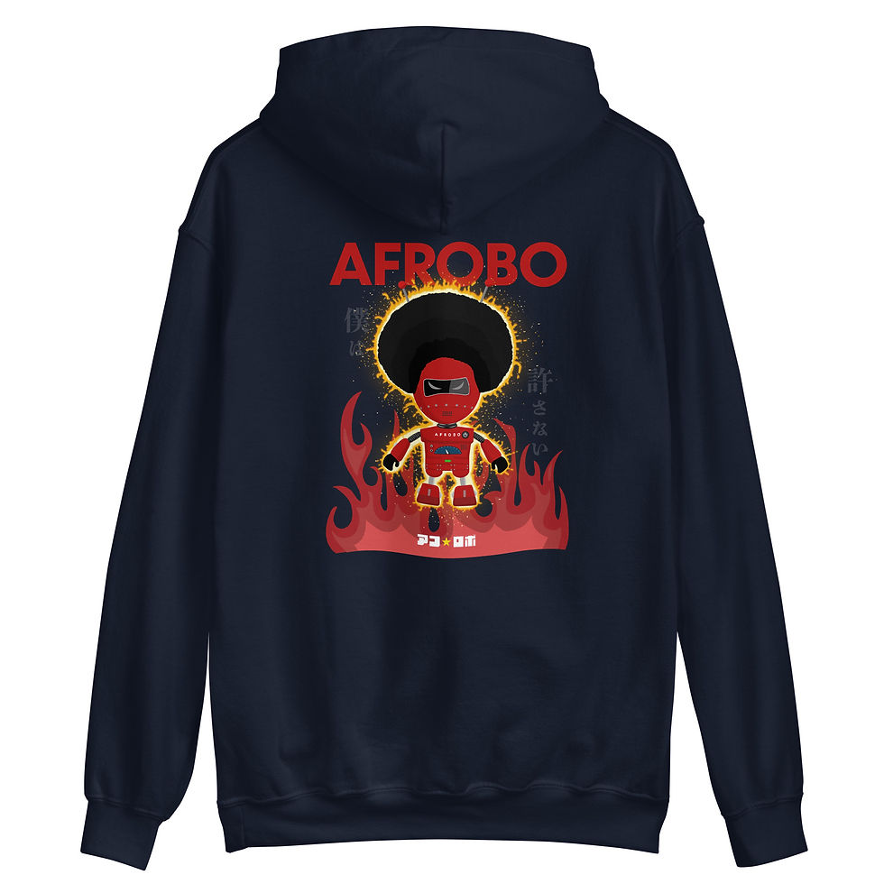 Thumbnail: AFROBO Unisex Hoodie