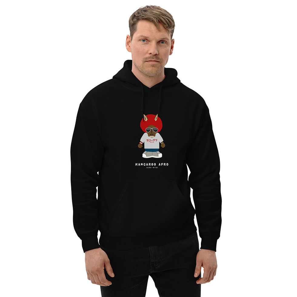 Thumbnail: Red Afro Unisex Hoodie