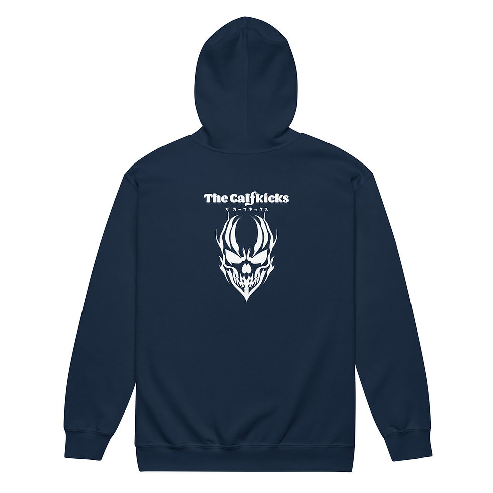 Thumbnail: The Calfkicks  (Unisex heavy blend zip hoodie)