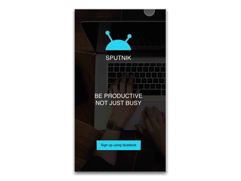 Sputnik app for productivity
