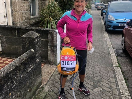 Marathon achievements from Susan and Hillary!