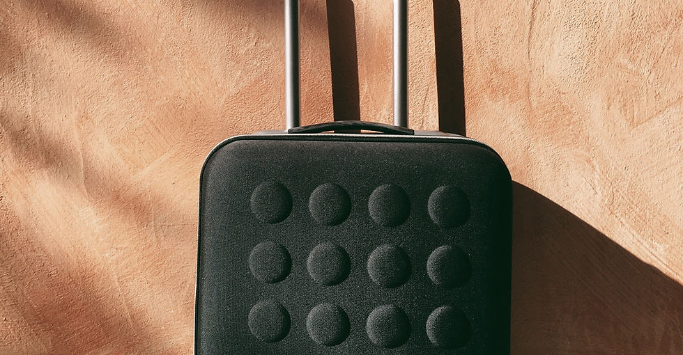 Valise de voyage moderne