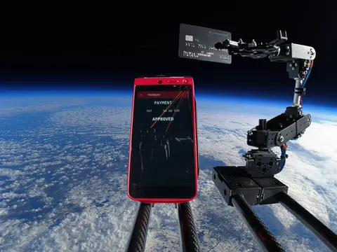 Visa X Mooncard space campaign