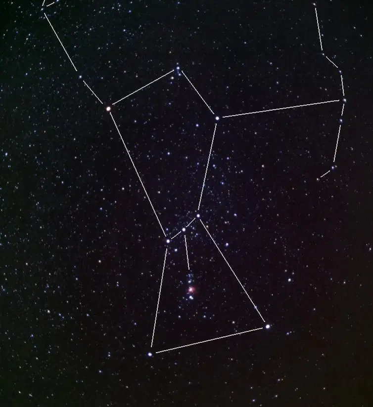 Orion the Hunter constellation