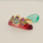 Thumbnail: 14kt Gold Bicolor Tourmaline Ring 