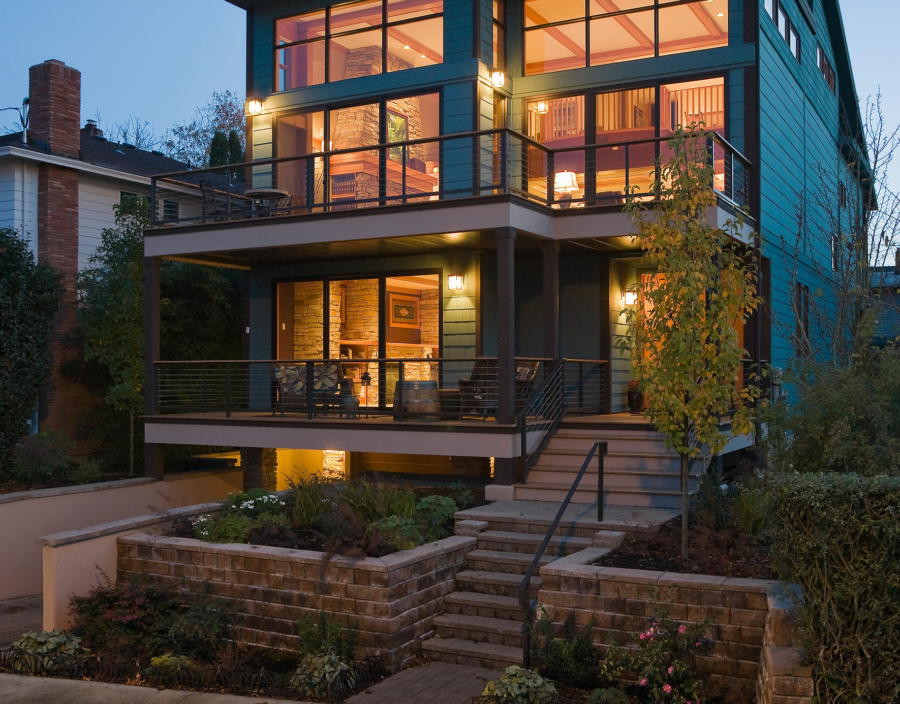 Modern Wooden House
