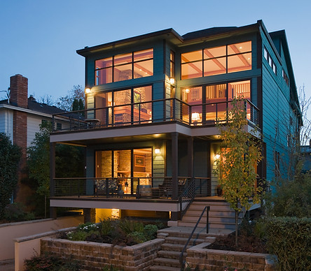 Modern Wooden House