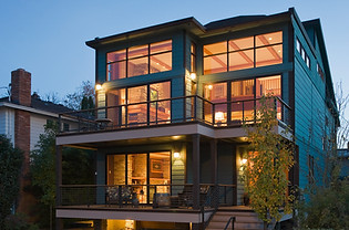 Maison en bois moderne