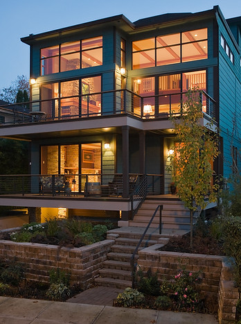 Modern Wooden House