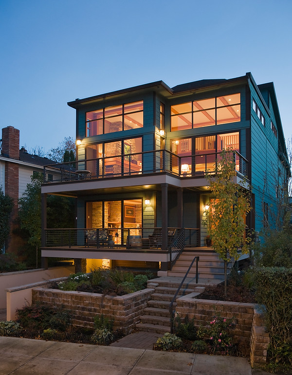 Modern Wooden House
