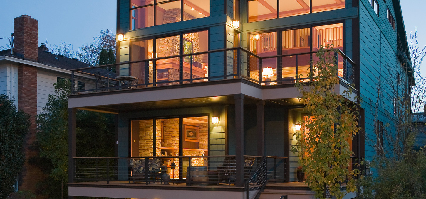 Modern Wooden House