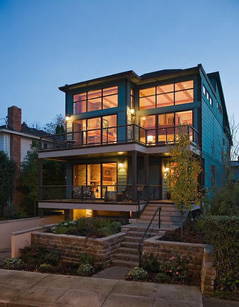 Maison en bois moderne
