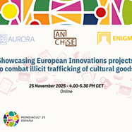 Towards Mondiacult: European projects to fight illicit trafficking of cultural goods | September 25