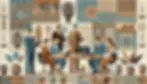 Law enforcement agencies working to protect cultural heritage (Image artificially generated - DALL E)