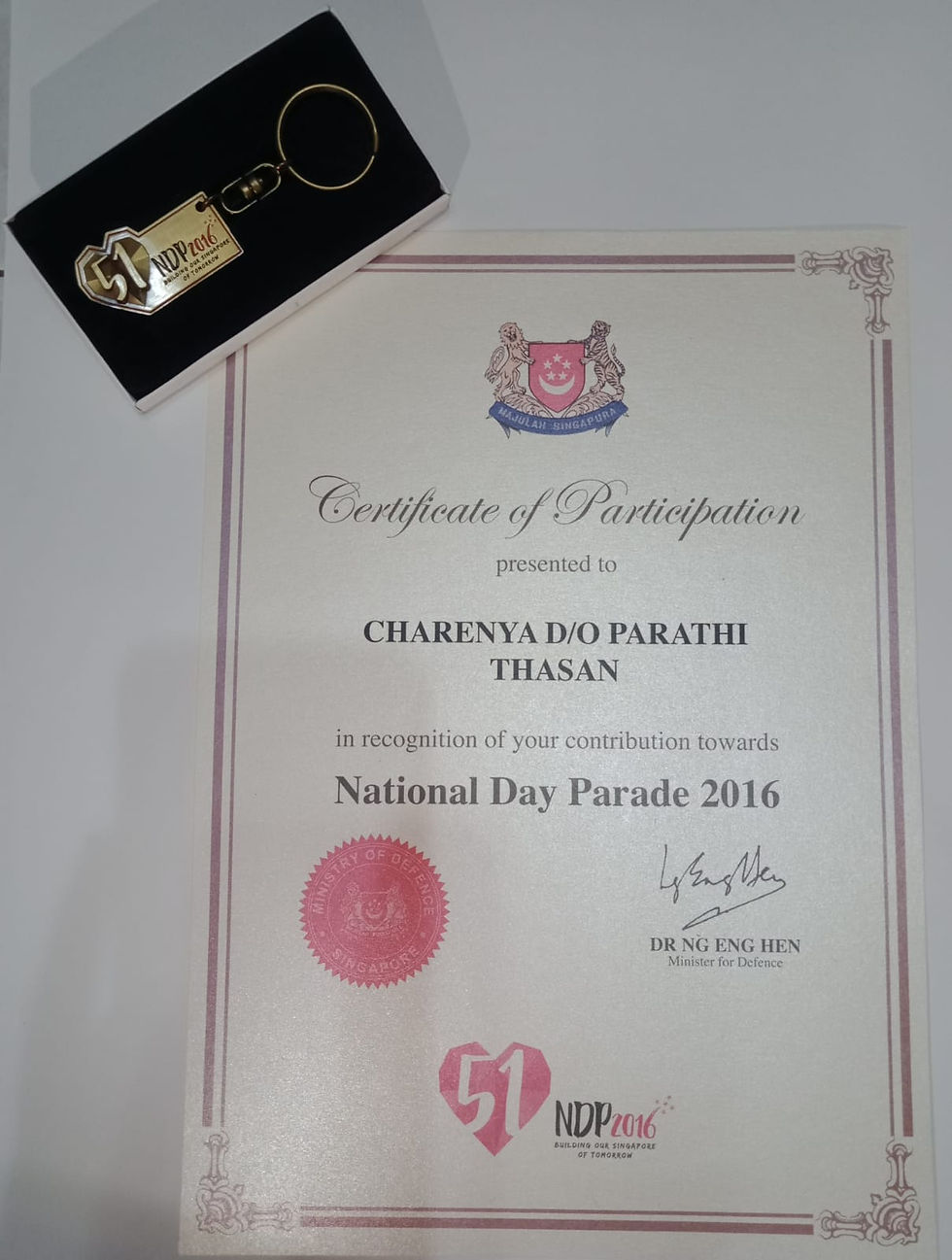 NDP Certification 2016